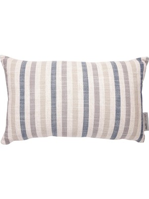 Concept Alba Striped Kırlent Lacivert 30X50