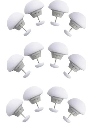 Smartizi Yorgan Kılıfı ve Çarşaf Tutucu Sabitleyici - Pamuklu Kumaş Nevresim Örtü Düzenleyici Dekoratif Klips (12)