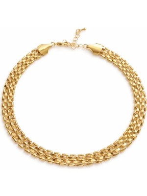 Charmlucky Zincir Choker Kolye