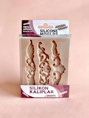 Smarta Silikon Kalıp-Mobilya Süsleme-Nostaljik Aplik