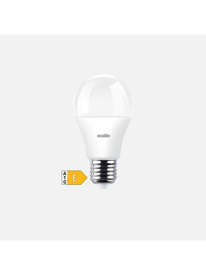 Ecolite Sensorlü 9 W Beyaz 6500K E27 LED Ampul (6'li Paket)
