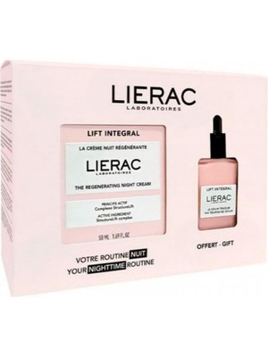 Lierac Lift Integral Yenileyici Gece Bakım Cilt Bakım Seti