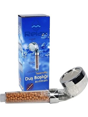 Relax Stream %50 Su Tasarruflu Duş Başlığı - Kokulu ve Arıtmalı Banyo Duş Başlığı