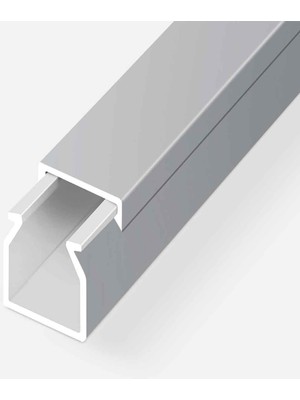 Mutlusan Kablo Kanalı 2m Metalik Gri 40X40 mm (5'li Paket)