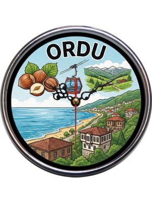 Bsb Ordu Temalı Duvar Saati 16CM A1555