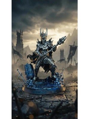 Craftel Yüzüklerin Efendisi Lotr Koleksiyonluk Sauron Figür 10 cm