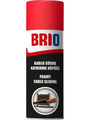 Brio 0101-CFS400 Kablo Sürme Kaydırma Köpüğü 400 ml