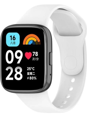 Magicool Xiaomi Redmi Watch 3 Active Klasik Kordon - Beyaz