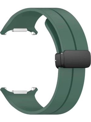 Magicool Watch 7 Ultra KR418 Tender Silikon Kordon - Koyu Yeşil