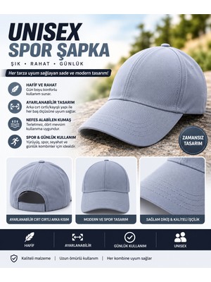Özkurt Ticaret Unisex Spor Şapka