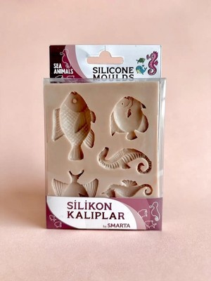 Smarta Silikon Kalıp-Sea Animals-Deniz Hayvanları