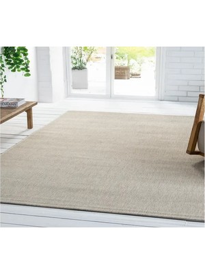 Vivense Bonna Antibakteriyel Jüt Halı, Krem 662 100X200 cm