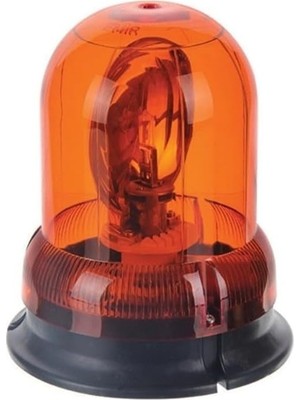 Döner Tepe Lambası Ikaz Lambası Motorlu 12 Volt EMR01