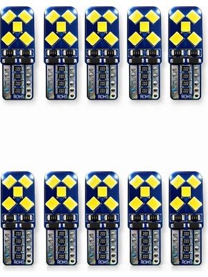 Duolight T10 LED (10 Adet) Oto Park Plaka Ampulü Beyaz 6000K