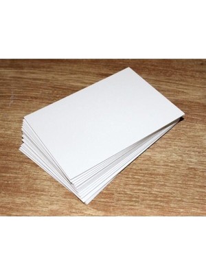 Mobilreyon - 3 Adet Mdf Duralit - Beyaz Mdf - 3 mm 35X50 cm (Resim Kağıdı Ölçüsü)