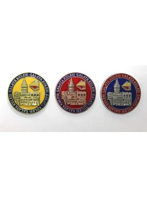 Store Galata Kulesi Temalı Yöresel Dekoratif Magnet 7,5 cm Istanbul Hediyelik