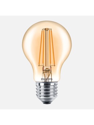Philips LED Classic 40W A60 E27 1800K Gold (8'li Paket)