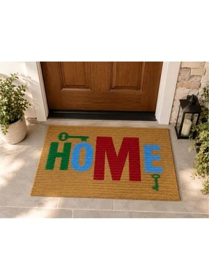 Vivense Home Kaymaz Taban Kapı Önü Paspası, Bej, 40X60 cm