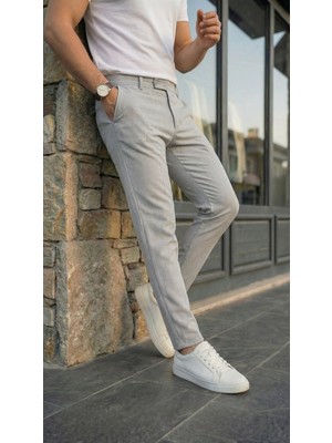 Efnaz Style Erkek Slim Fit Dilli Kumaş Pantolon