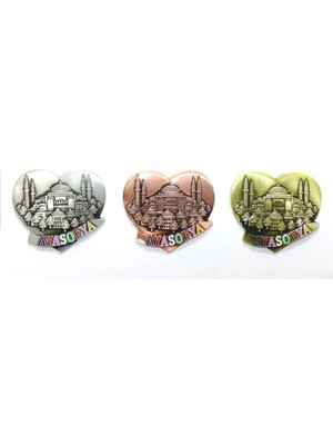 Store Yöresel Ayasofya Magnet 8x7 cm Istanbul Temalı Dekoratif Buzdolabı Süsü Hediyelik