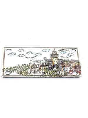 Mentra Online Istanbul Temalı Buzdolabı Magneti 12X5 cm