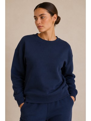 Balins Kadın 2 Iplik Şardonlu Sweat