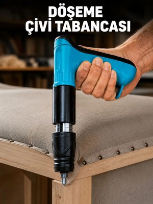 Enco Store Ergonomik Saplı Çivi Tabancası Mobilya ve Ahşap Montaj El Aleti