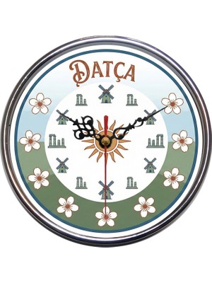 Bsb Datça Temalı Duvar Saati 16CM B1016