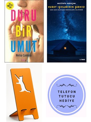 İnkılap Kitabevi Duru Bir Umut - Melisa Çankaya + Kuzey Işıklarının Şarkısı + Telefon Tutucu