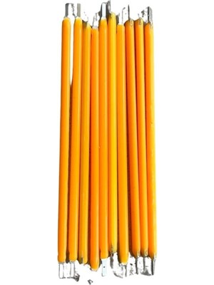 3V 68MM LED Amber(Sarı) Filament Retro Tungsten LED 10 Adet