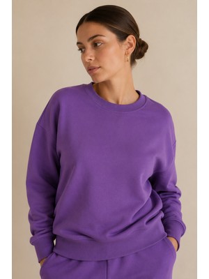 Balins Kadın 2 Iplik Şardonlu Sweat