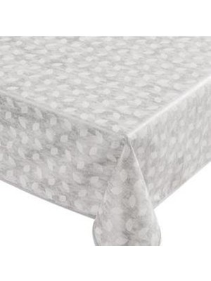 Taner Pvc 140 cm Masa Örtüsü Beyaz (5'li Paket)