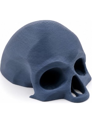 Yapı3D Halloween Kafatası V4 Dekoratif Figür 🎃 Masaüstü Süsü 🏡 Sert Plastik Koleksiyonluk Dekoratif Obje