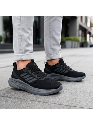 WanderFull Erkek Sneaker Ayakkabı Gri-Siyah 40-45