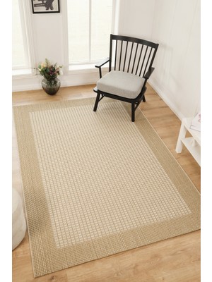 Empressco Modern Sisal Jüt Balkon ve Bahçe Kilimi, Toz Vermez, Şık ve Dayanıklı