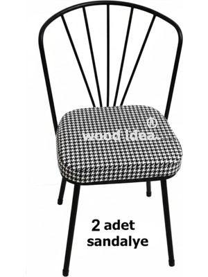 Wood İdea 1.sınıf Yemek Odası Salon Cafe Mutfak Sandalyesi  Beyaz Adet