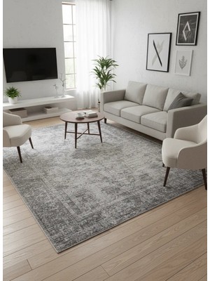 Fenomen Carpet Otantik Koleksiyonu Yumuşak Dokulu Eskitme Vintage Halı