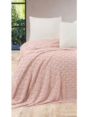 Doux Home Collection Doux Home Dilara Desen Triko Yatak Örtüsü 220 x 240