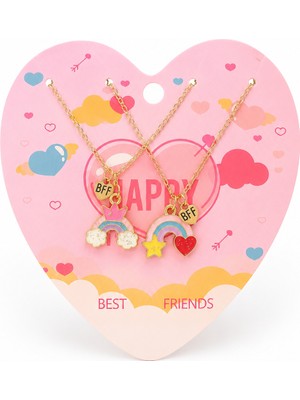 Marka Çocuk Best Friends Kolye Seti 2\\\'li