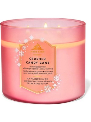 Bath & Body Works Crushed Candy Cane Büyük Mum