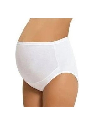 D Lingerie Hamile Külotu %100 Pamuk- Beyaz DM540
