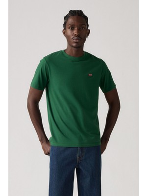 Levi's Classic Hm Erkek Koyu Yeşil Basic T-Shirt - 003VJ-0001