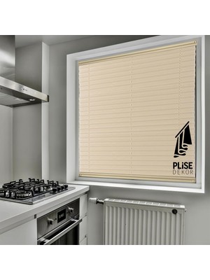 Plise Dekor Krem Plise Perde (Vidalı) (45G x 100Y Cm)