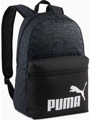 Puma Phase Aop Siyah Sırt Çantası (091169-17)