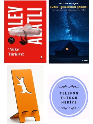 Kapı Yayınları Nuke Türkiye! Or'da Kimse Var Mı? 2. Kitap - Alev Alatlı + Kuzey Işıklarının Şarkısı + Telefon Tutucu