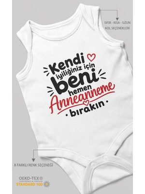 Morivo Kids Anneanneye Özel Sıfır Kollu Bebek Zıbını %100 Pamuk