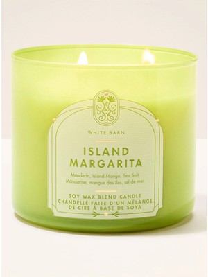 Bath & Body Works Island Margarita Büyük Mum 411 G