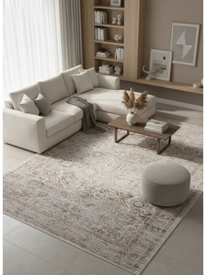 Fenomen Carpet Otantik Koleksiyonu Yumuşak Dokulu Eskitme Vintage Halı