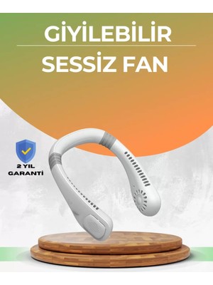Nemere Ithalat Uzun Ömürlü Bataryalı 9-18 Saat Kullanımlı Boyun Fanı