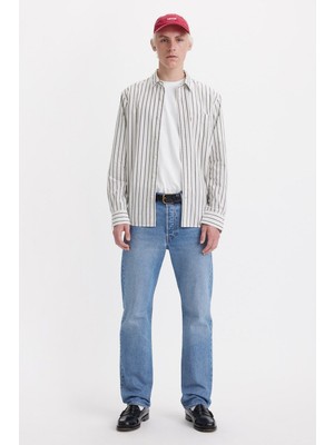 Levi's 501 Orıgınal Local Tr Chemıcals Erkek Mavi Jean Kot Pantolon A7735-0043